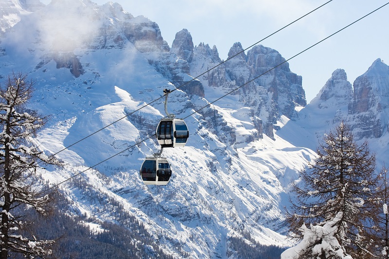 Středisko Madonna di Campiglio