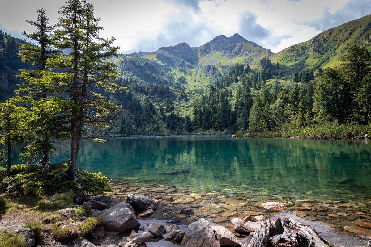 Jezero Scheibel See, Nízké Taury